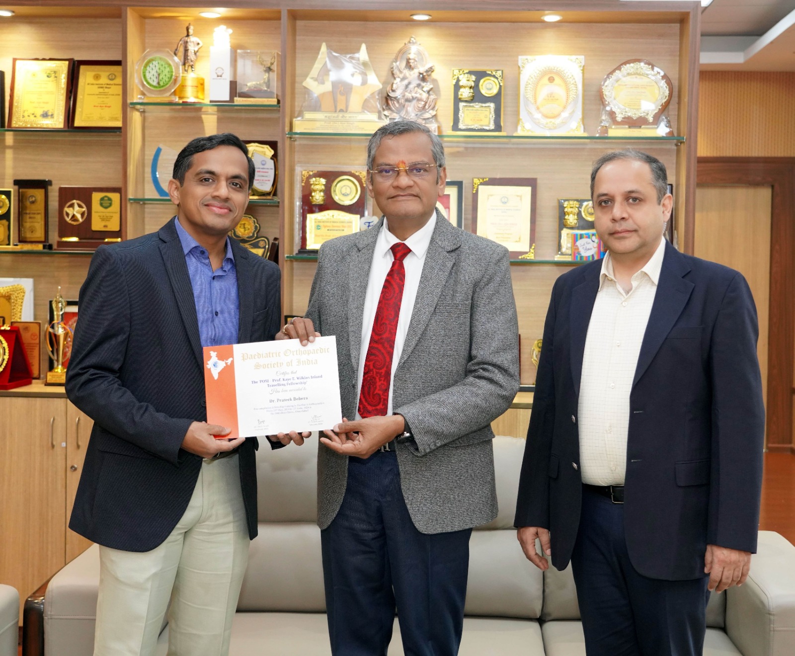 AIIMS Bhopal’s Dr. Prateek Behera Receives Professor KE Wilkins Fellowship 2024