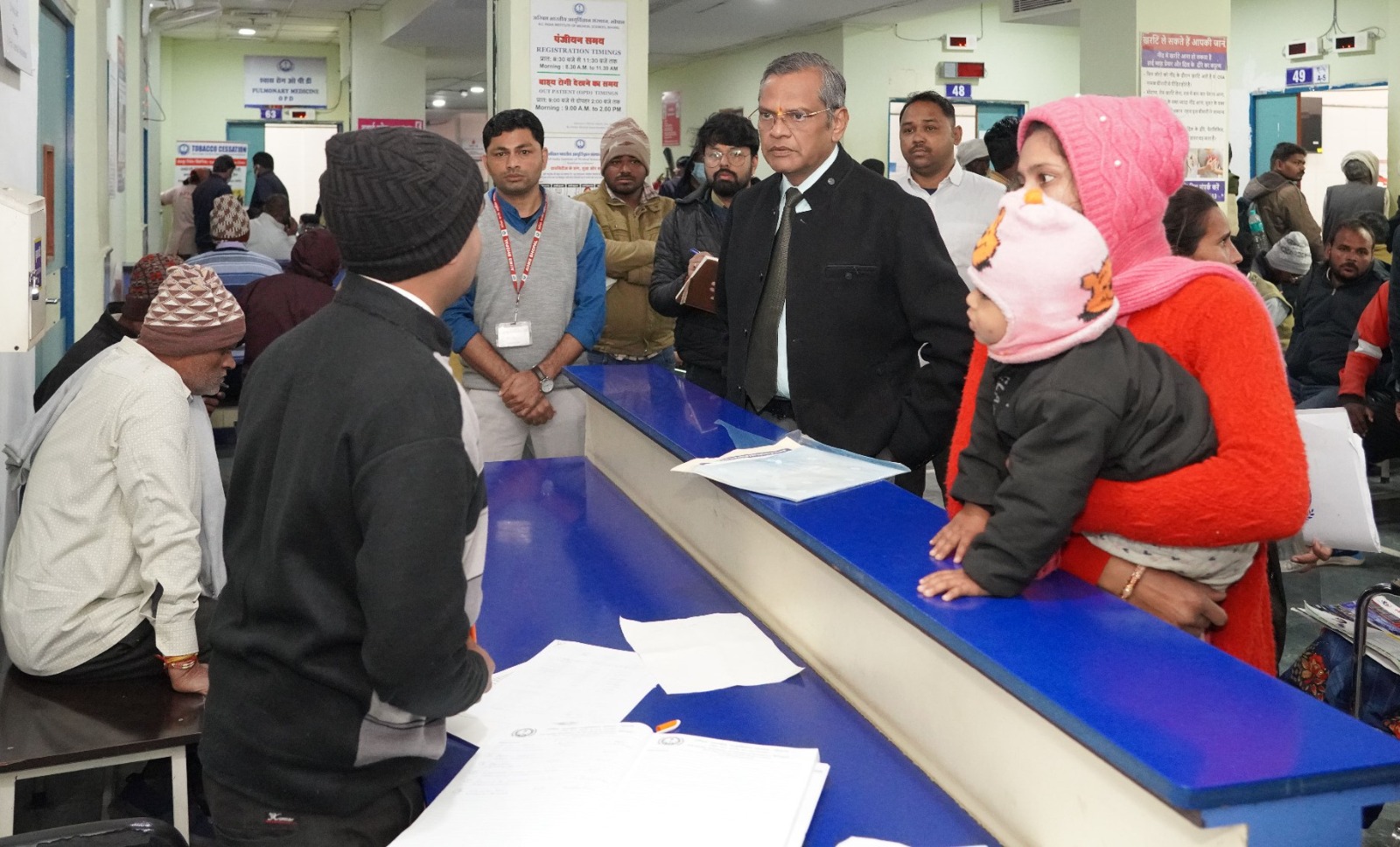 Executive Director Ajay Singh Inspects OPD and Lab Services