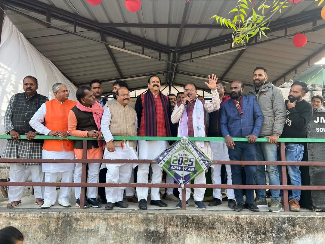 Kite Festival celebrated on Makar Sankranti at Manuabhan Tekri.