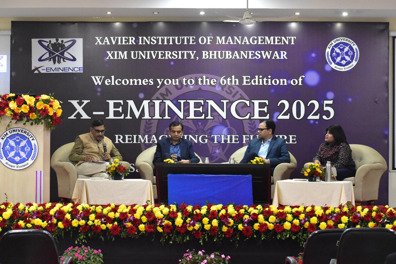 XIM Bhubaneswar organizes X-EMINENCE 2025.