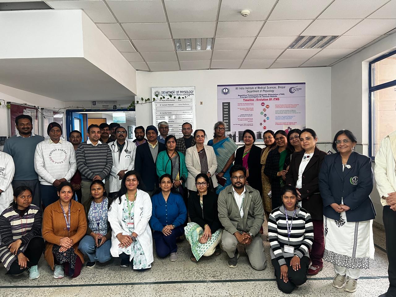 Lecture on Evidence-Based Lifestyle Management Organized at AIIMS Bhopal