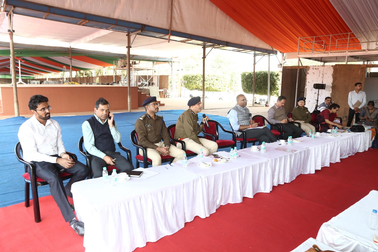 Complete preparations for the Republic Day main event on time: Commissioner Mr. Singh.