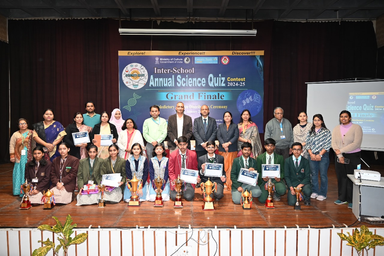 Conclusion of Inter-School Science Quiz at Regional Science Centre Bhopal