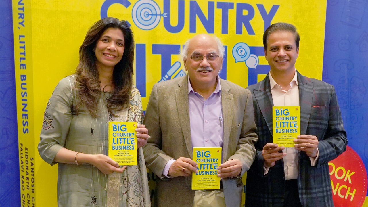 “Big Country, Little Business” book will guide Indian small entrepreneurs toward success.