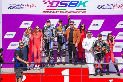 Bollywood Stars Shine at Dubai Autodrome for DSBK Championship