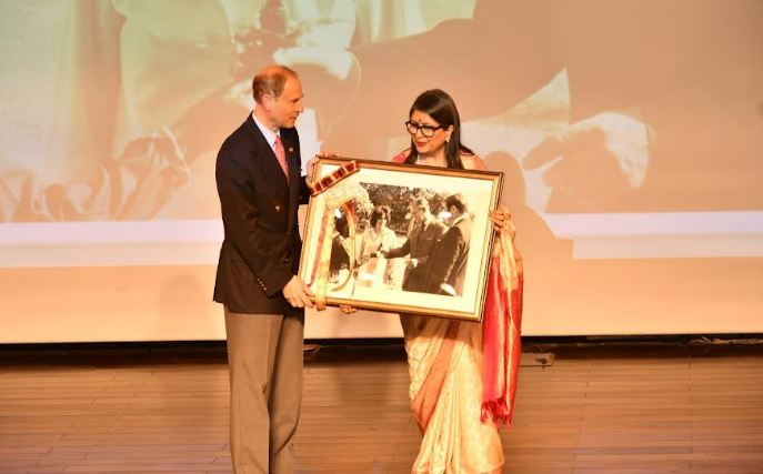 Prince Edward Visits The British School New Delhi