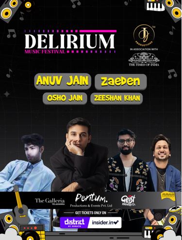 Delirium Music Festival 2025 brings a grand musical experience with TOI.