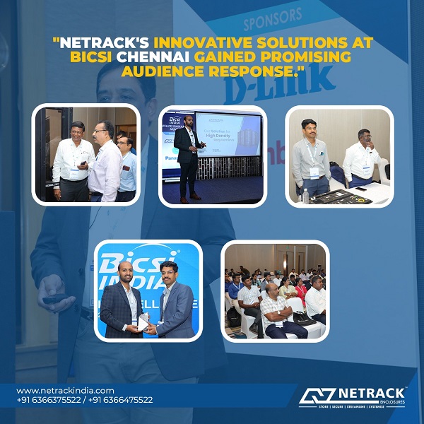 Netrack connects industry leaders at BICSI Chennai with future-ready IT solutions.