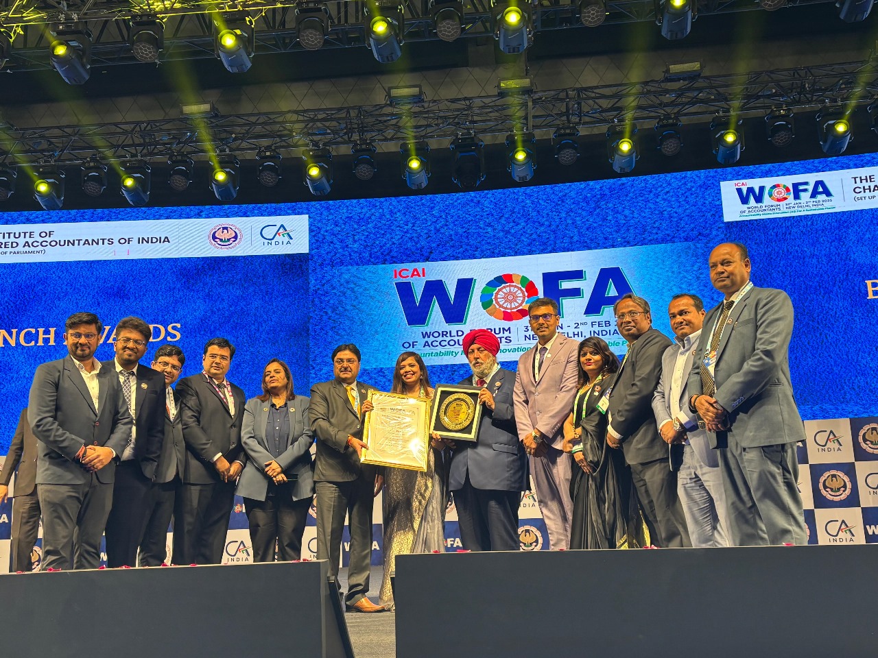 WOFA 2025: Bhopal Branch Wins National Award for Best Branch