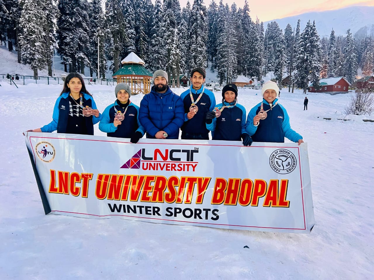 Gulmarg Winter Games: LNCT Team’s Outstanding Performance