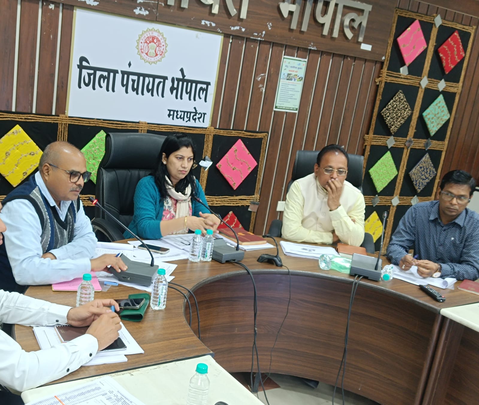 CEO Mrs. Tiwari Gives Instructions in Departmental Review Meeting