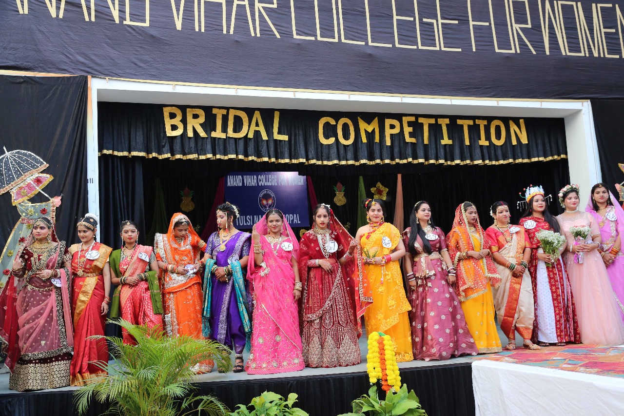 Bridal Show Competition Organized at Anand Vihar School Annual Fest