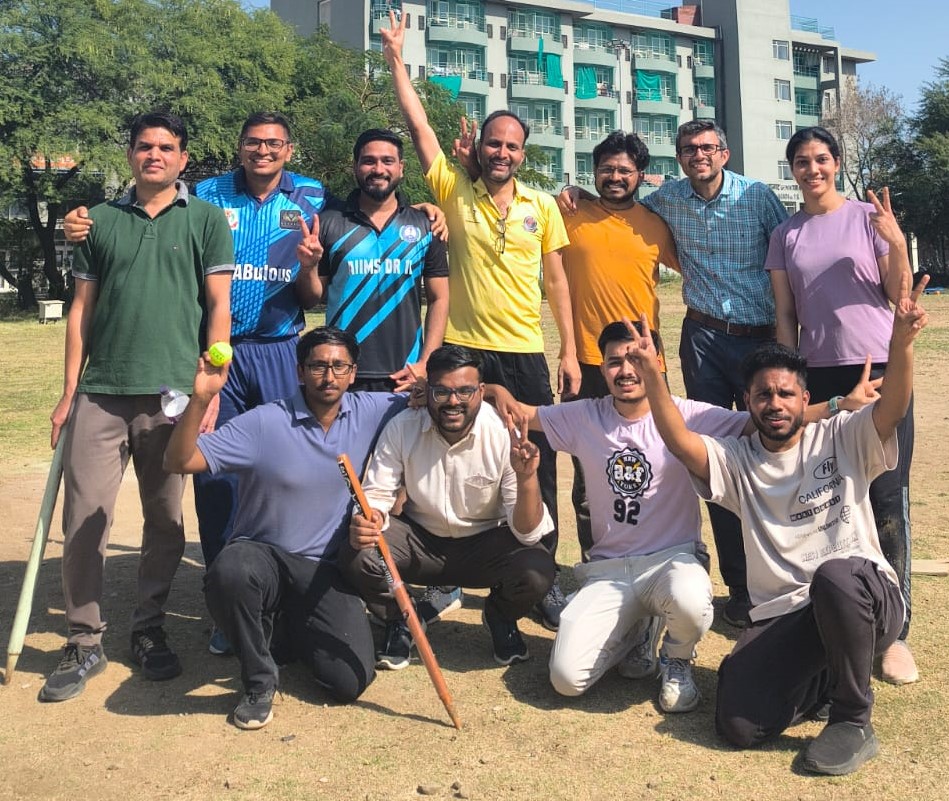 Cricket Tournament at AIIMS Bhopal: A Fusion of Sports & Health