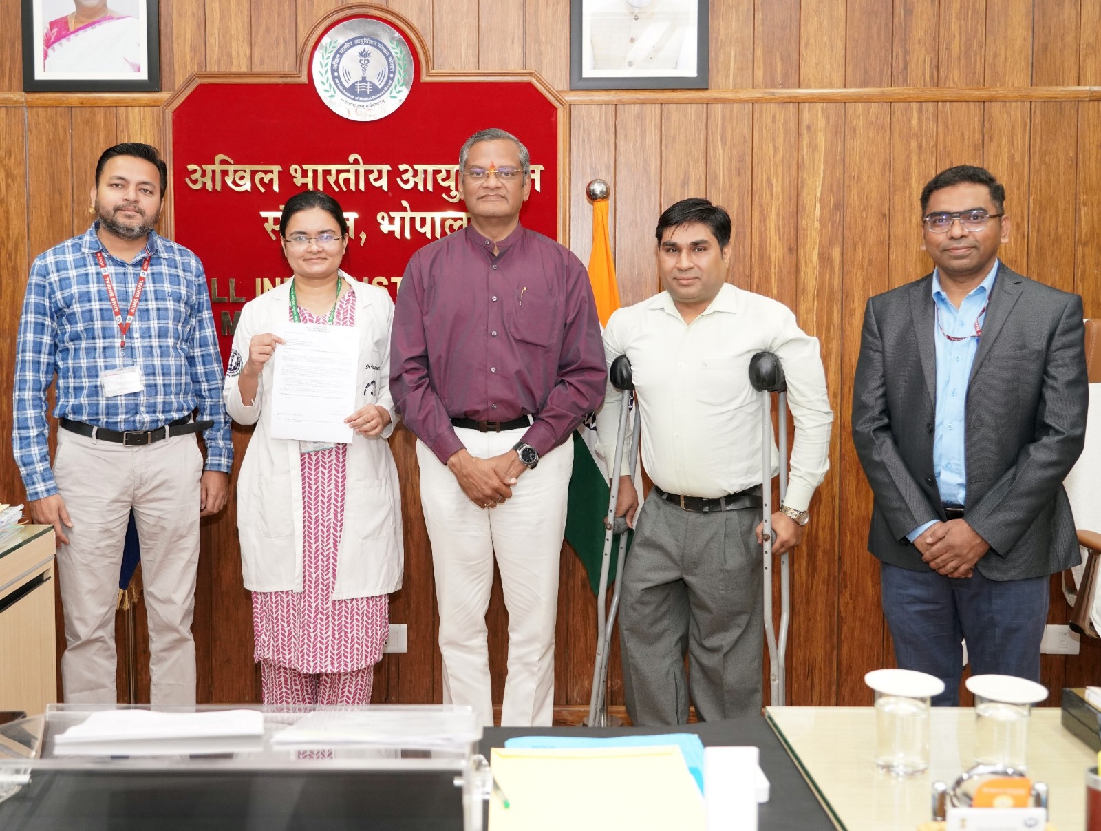 AIIMS Bhopal MD Student Receives ICMR Research Grant