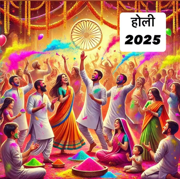 “Holi 2025: Festival of Colors, A Splash of Happiness!”