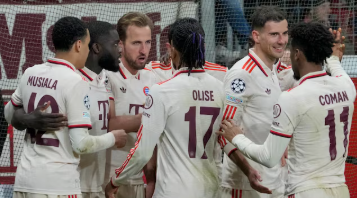 Harry Kane Shines as Bayern Defeat Leverkusen 2-0, Reach UCL Quarters