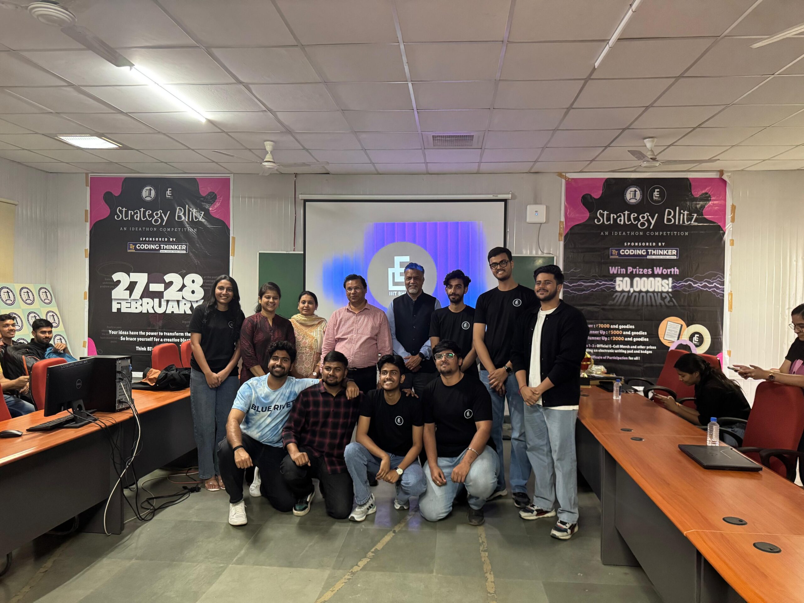 IIIT Bhopal E-Cell Concludes ‘Strategy Blitz – Ideathon’ Grand Finale