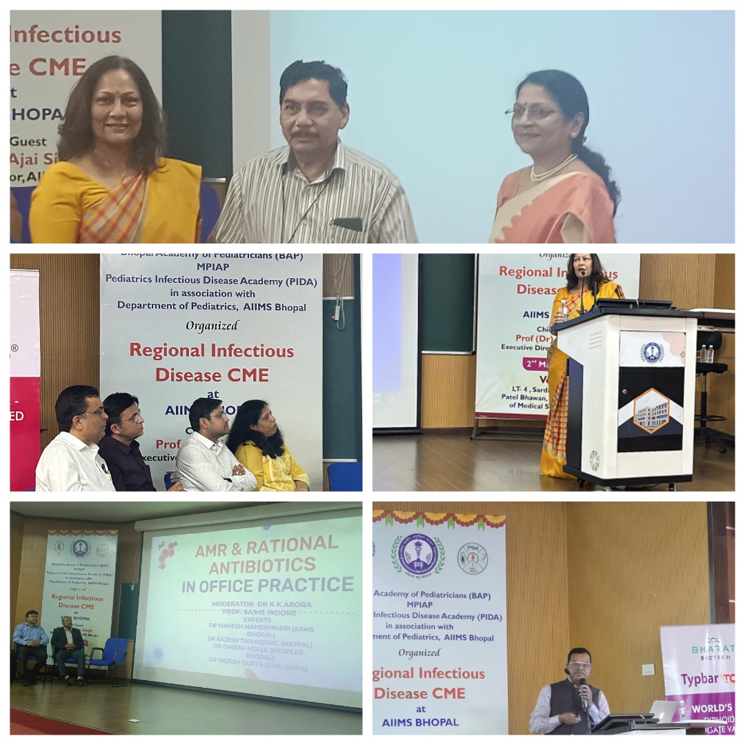 AIIMS Bhopal Successfully Organizes Academic CME on Regional Infectious Diseases