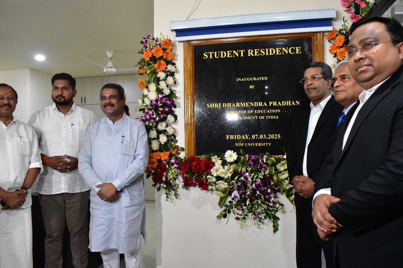 Shri Dharmendra Pradhan Inaugurates Student Housing at XIM University