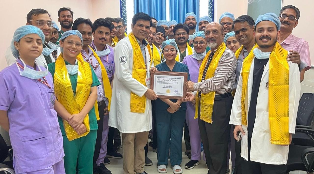 AIIMS Bhopal honored for successful heart transplant