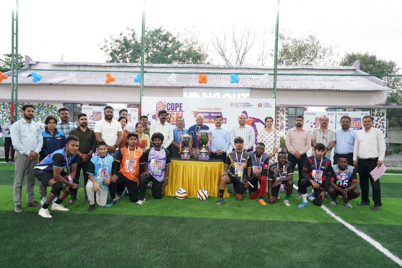 Grand Inauguration of Futsal Arena at Scope Global Skills University