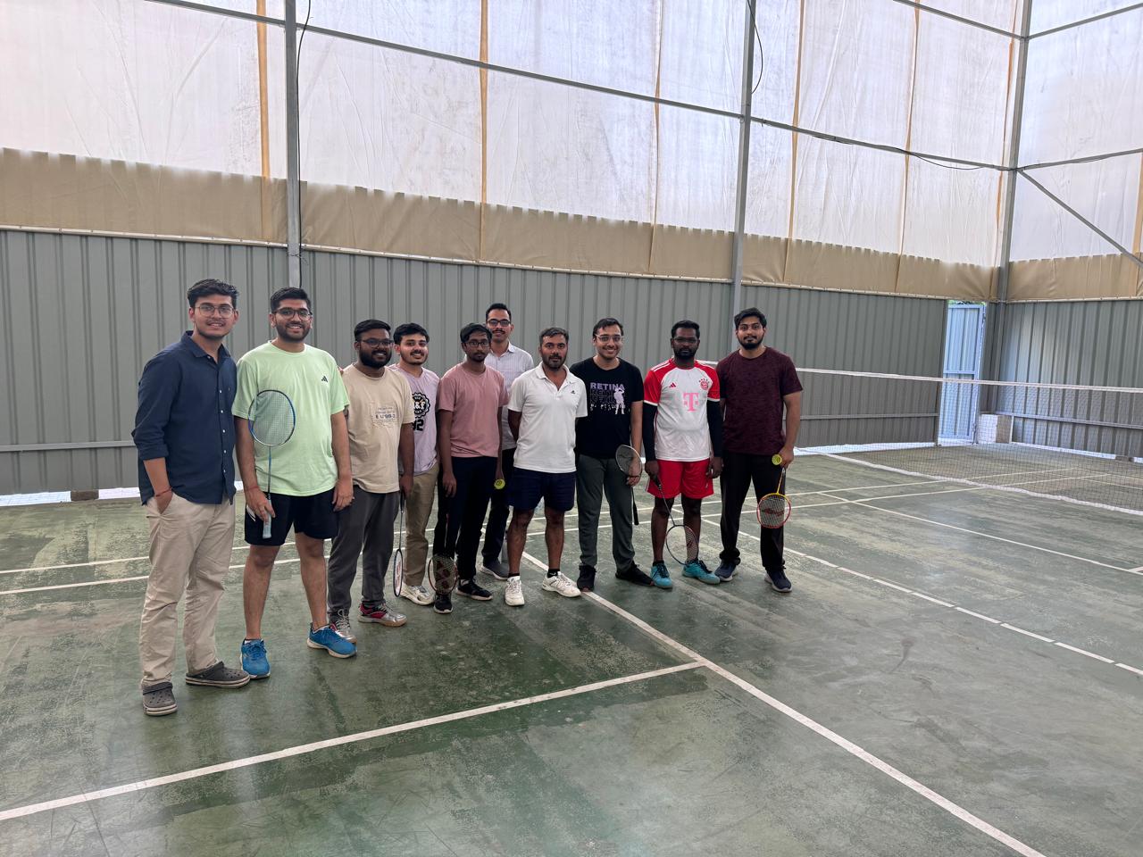 Badminton Tournament Organized by AIIMS Bhopal Sports Committee