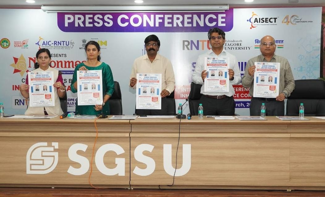 “Navonmesh” and “Shodh Shikhar” Organized at SGSU-RNTU