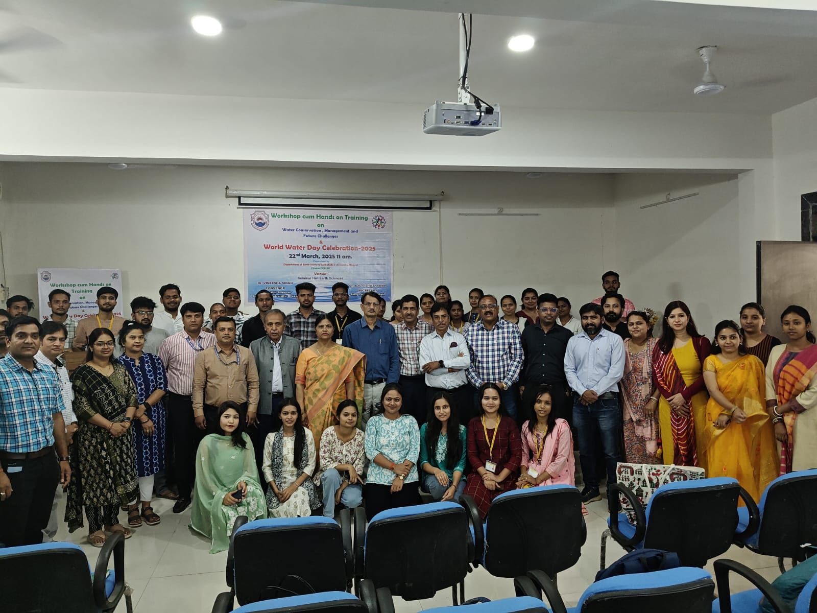 Workshop on Water Conservation Held in Geology Department