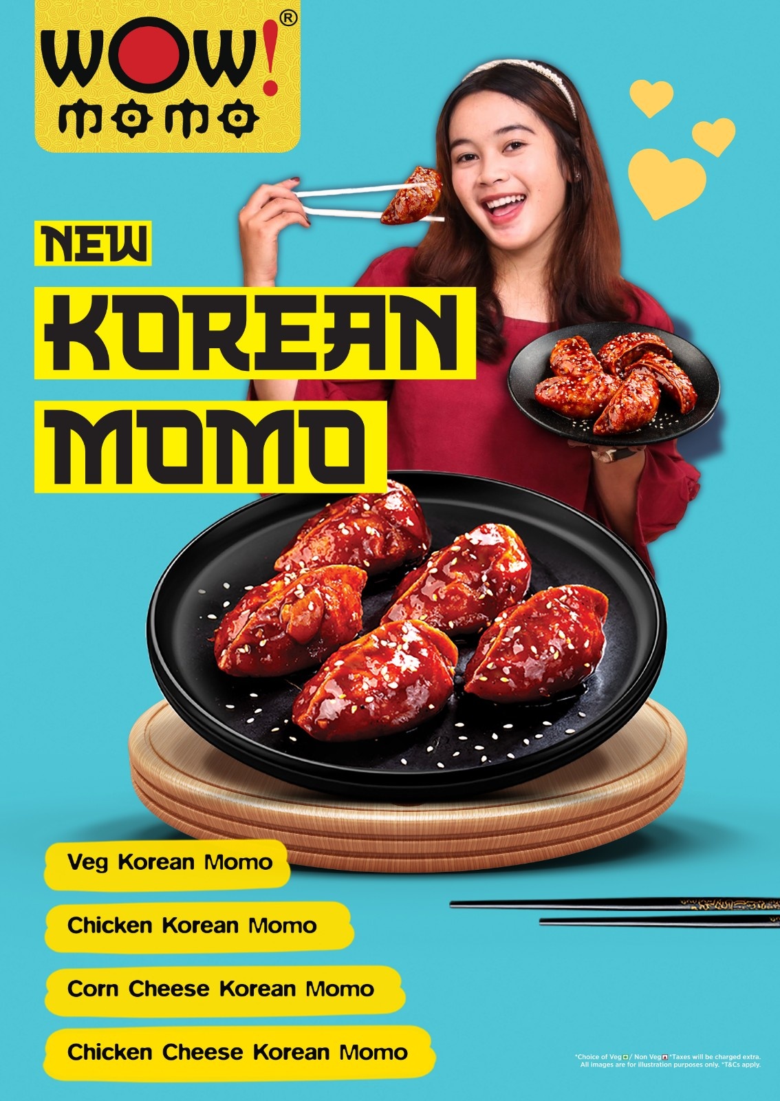 Korean-Inspired Momos Launched by WOW! MOMO