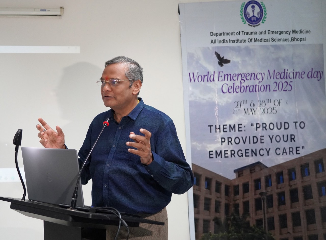 ‘Code Emergency’ App Launched at AIIMS Bhopal on World Emergency Day