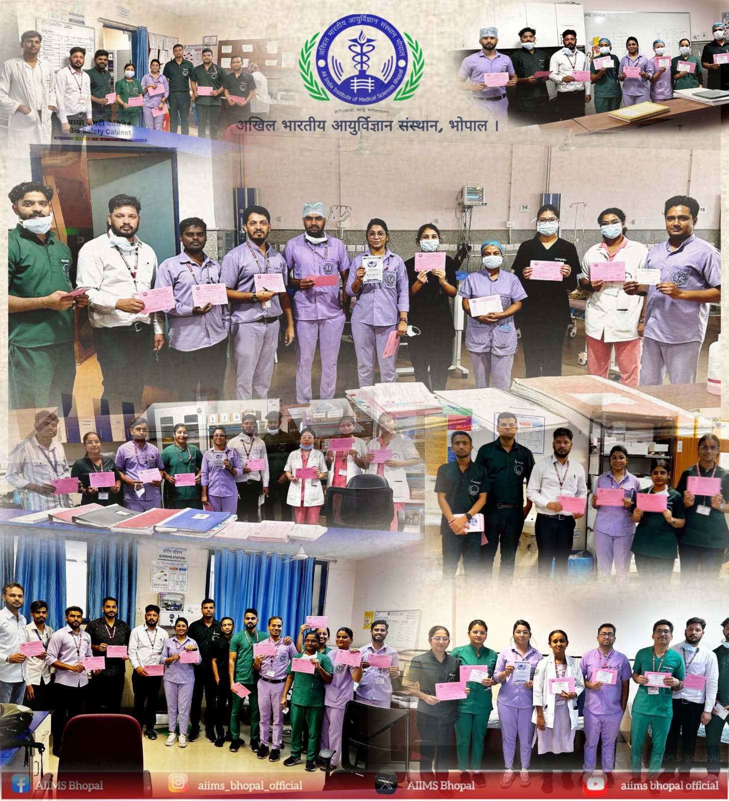 AIIMS Bhopal Launches Eye Donation Awareness Campaign
