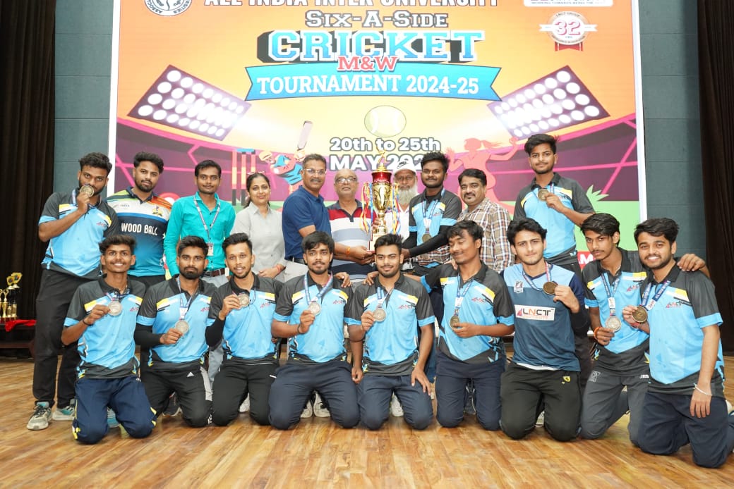 All India Six-a-Side Cricket: LNCT Wins Men’s Title, Shridhar University Tops in Women’s Category