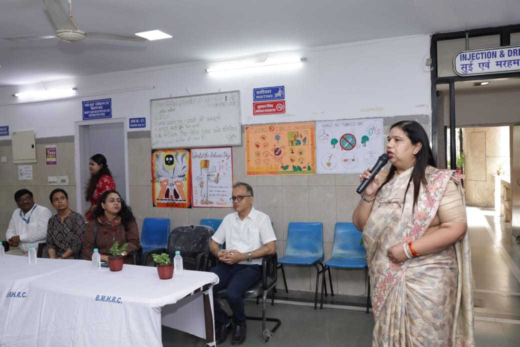 Awareness Program at BMHRC on World No Tobacco Day