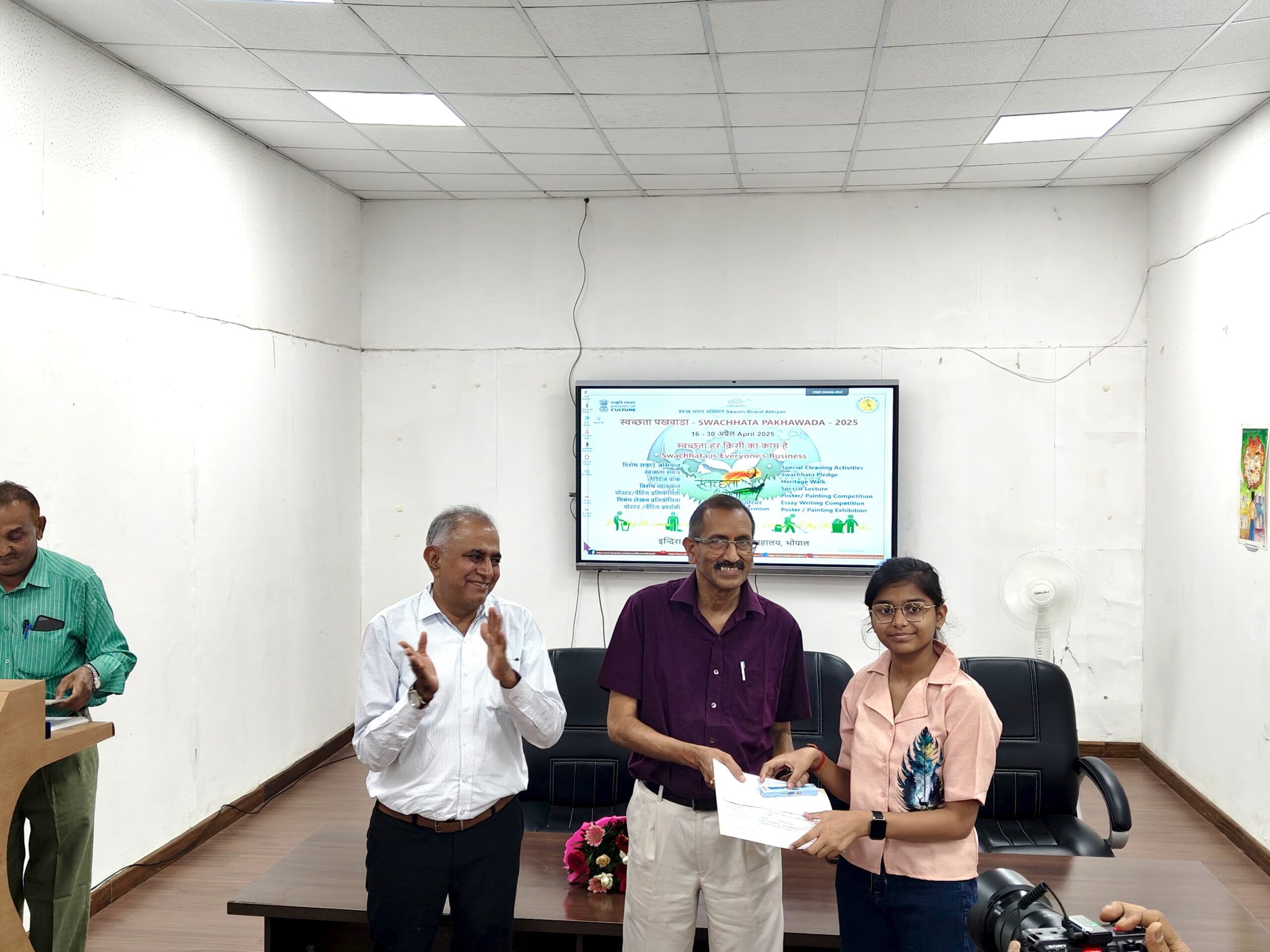Swachhta Pakhwada Concludes at Indira Gandhi National Museum of Mankind