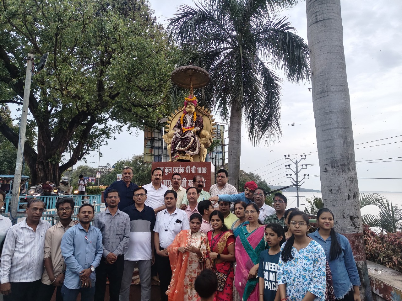 A Sea of Devotion at the 14th Grand Aarti Celebrated with Agrasen’s Blessings