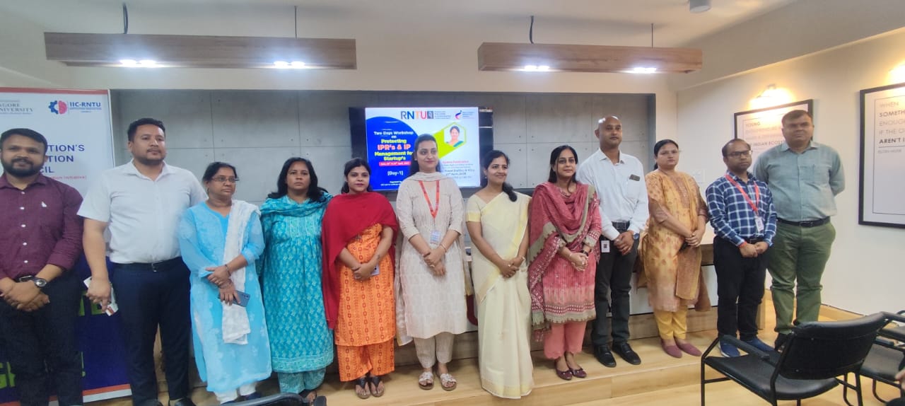 Intellectual Property Workshop for Startups at RNTU
