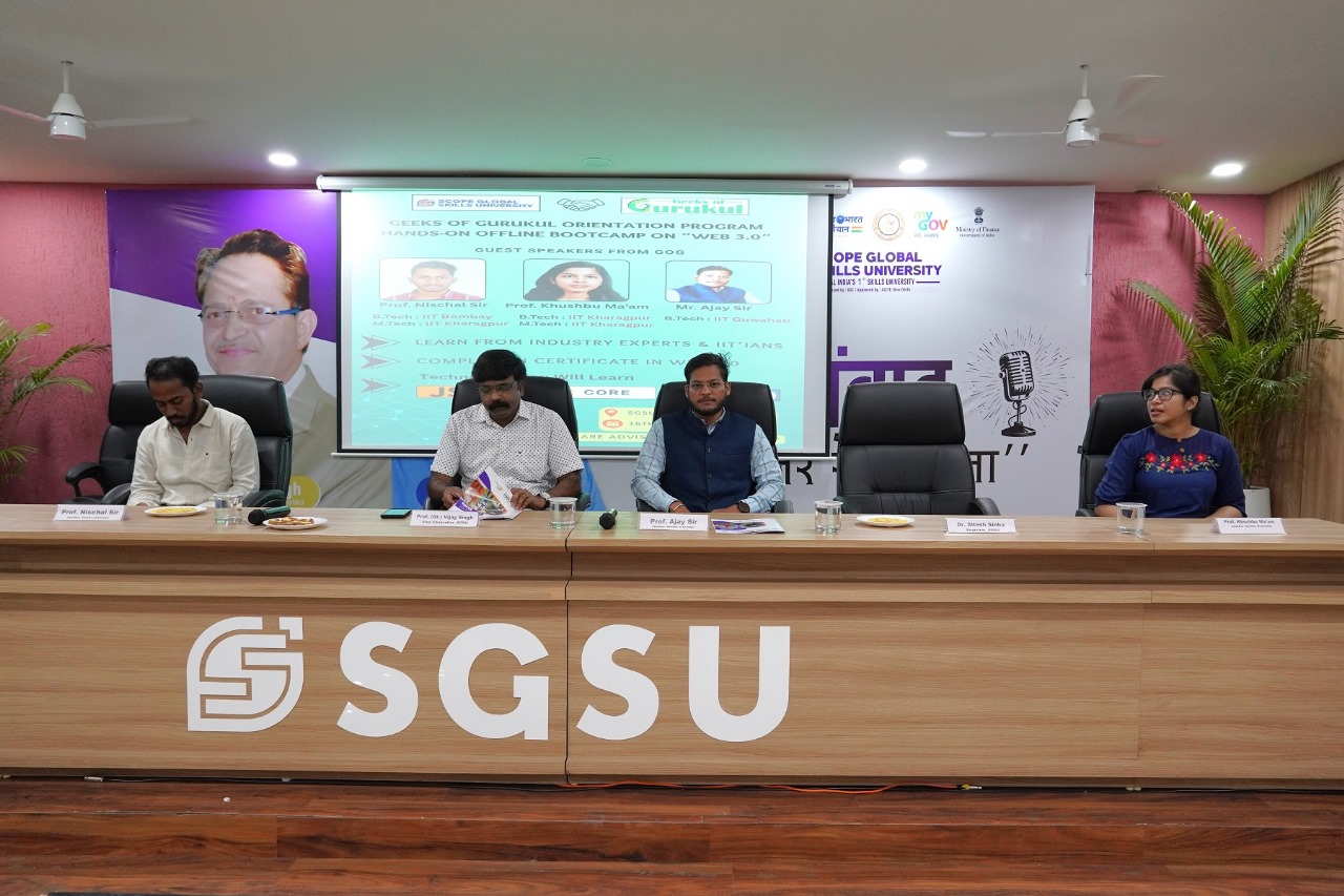 Scope Global Skills University Organized an Offline Bootcamp on Web 3.0