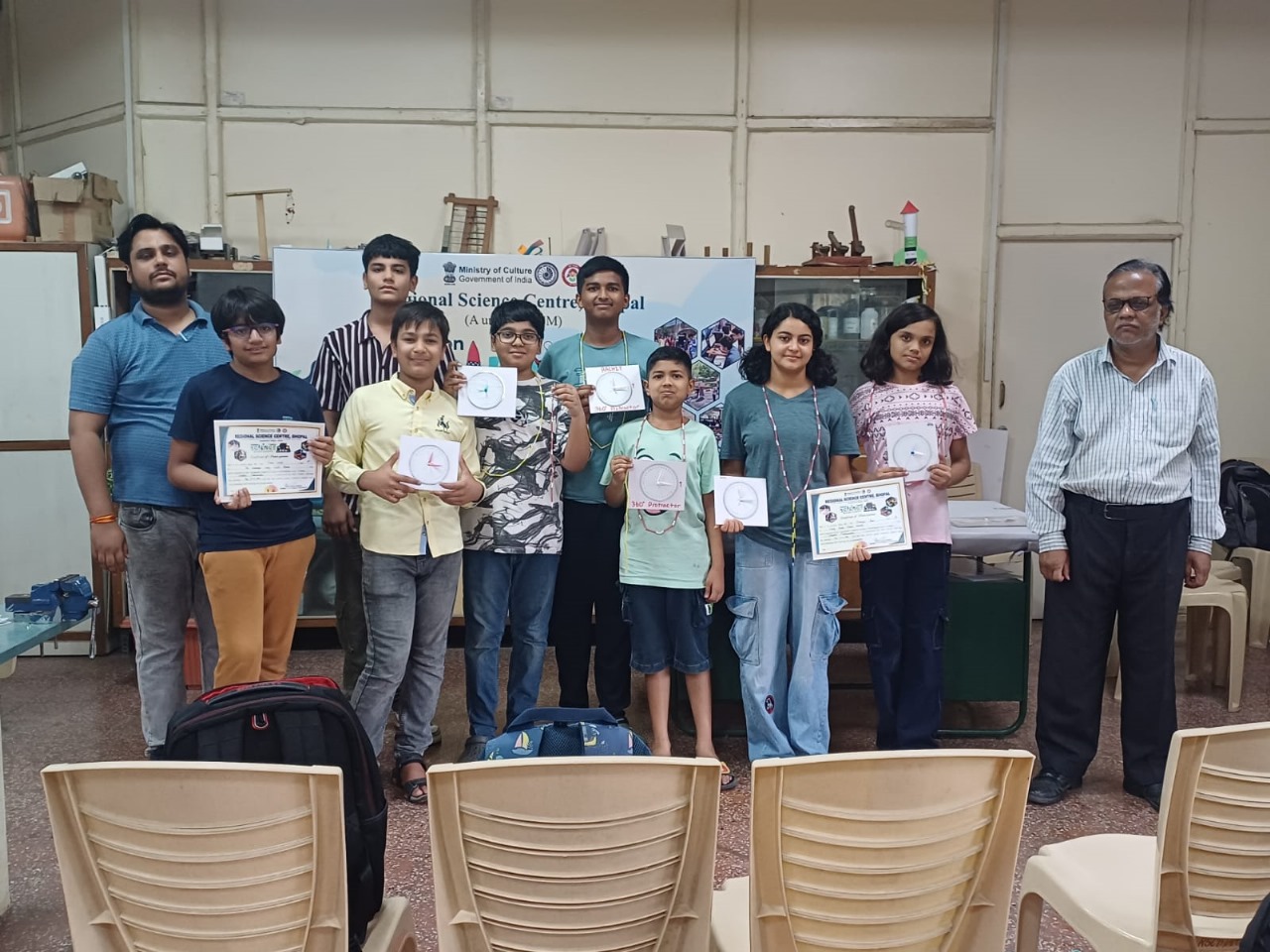 Creative Summer Science Workshops Organized by Regional Science Centre Bhopal