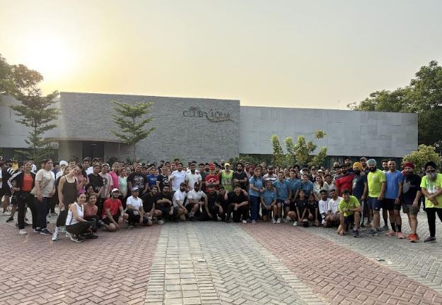 Father’s Day Run at Club Aqua Ludhiana