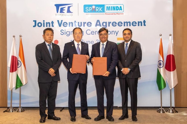 Minda Corporation, Toyodenso Join for Switches