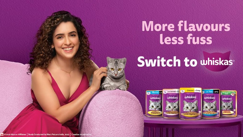 WHISKAS, Sanya Malhotra Promote Wet Food