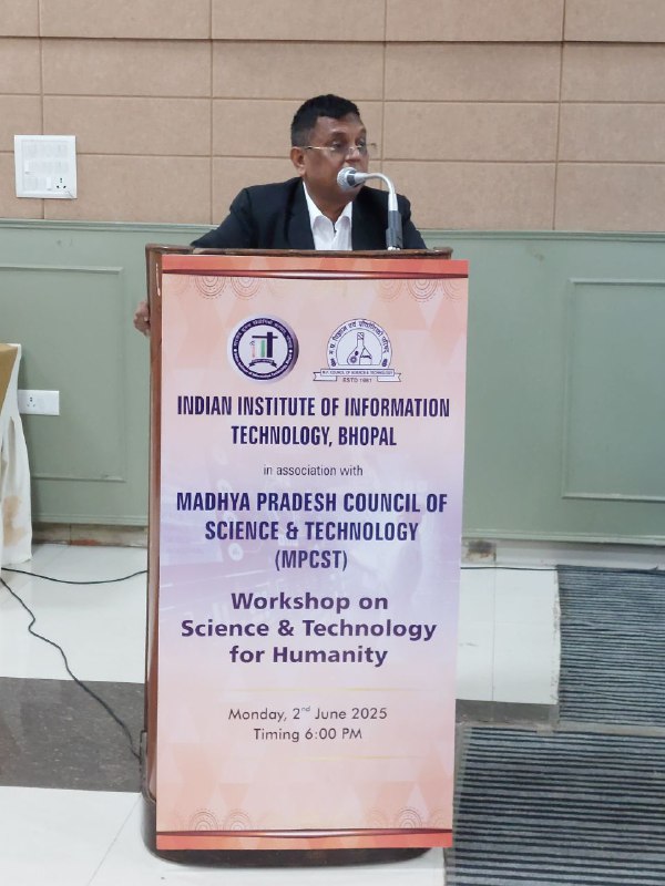 Prof Goverdhan Das Director, IISER Bhopal ITDC NEWS