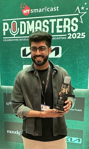 Deepak Pareek Wins Best Society Podcast Award