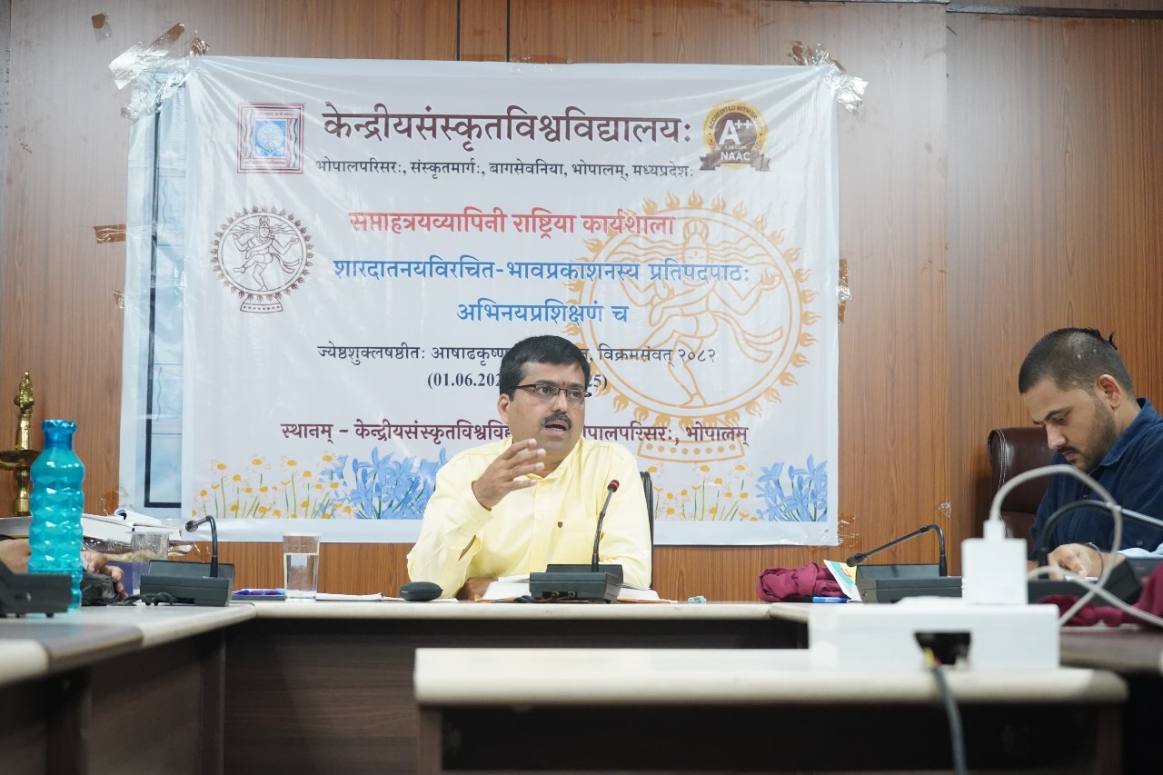 Prof. Raghavendra Bhatt Directs the Global Stage of Sanskrit Drama