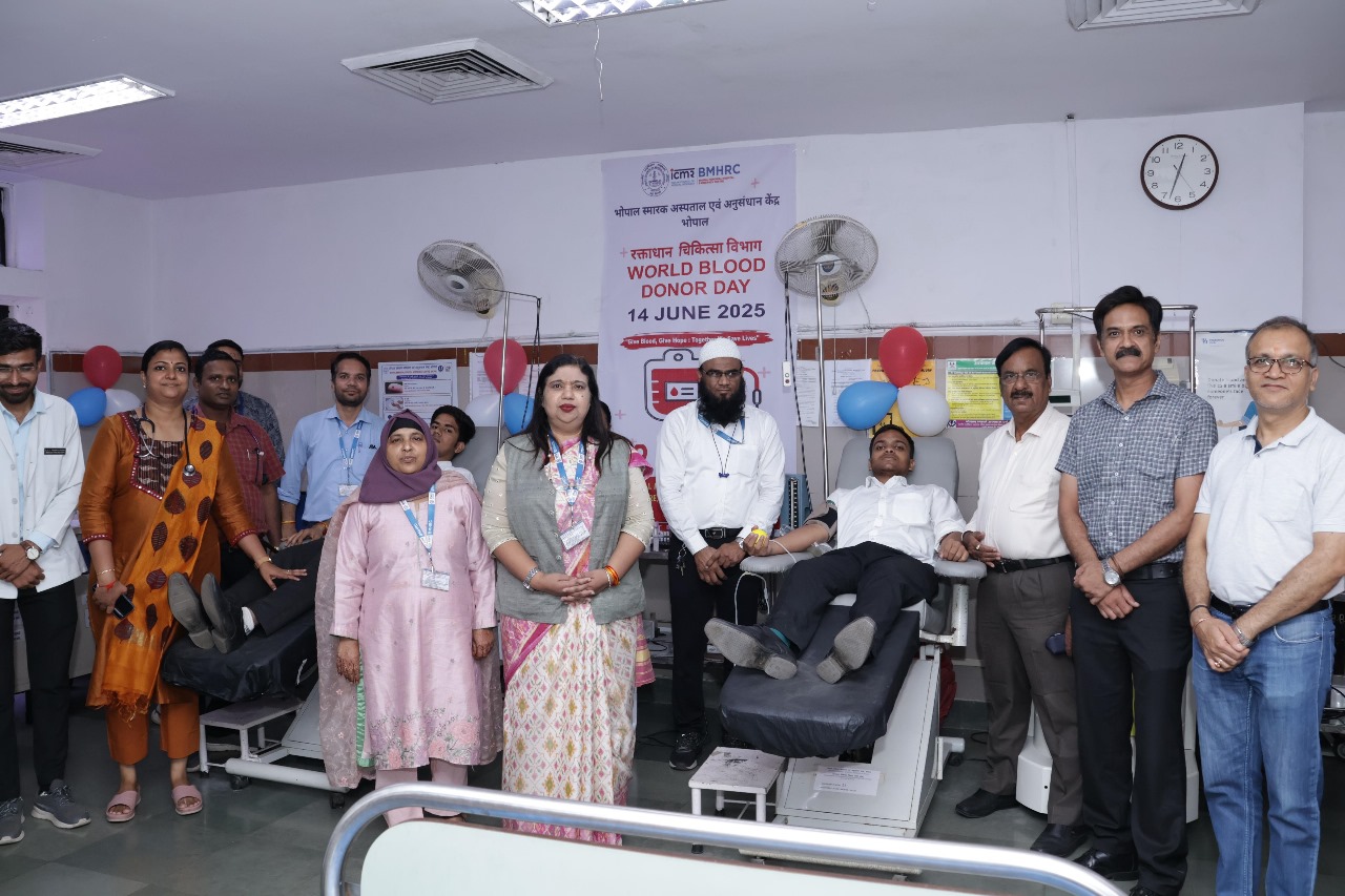 122 Doctors Pay Tribute by Donating Blood at BMHRC