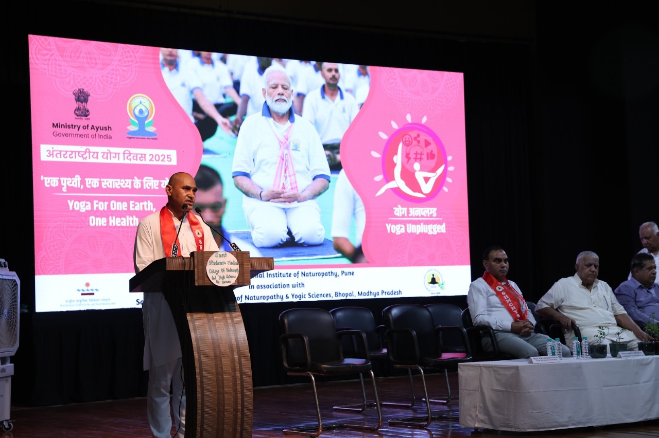 Cultural Programs Organized under ‘Yoga Unplugged’ at Sant Hirdaram Medical College