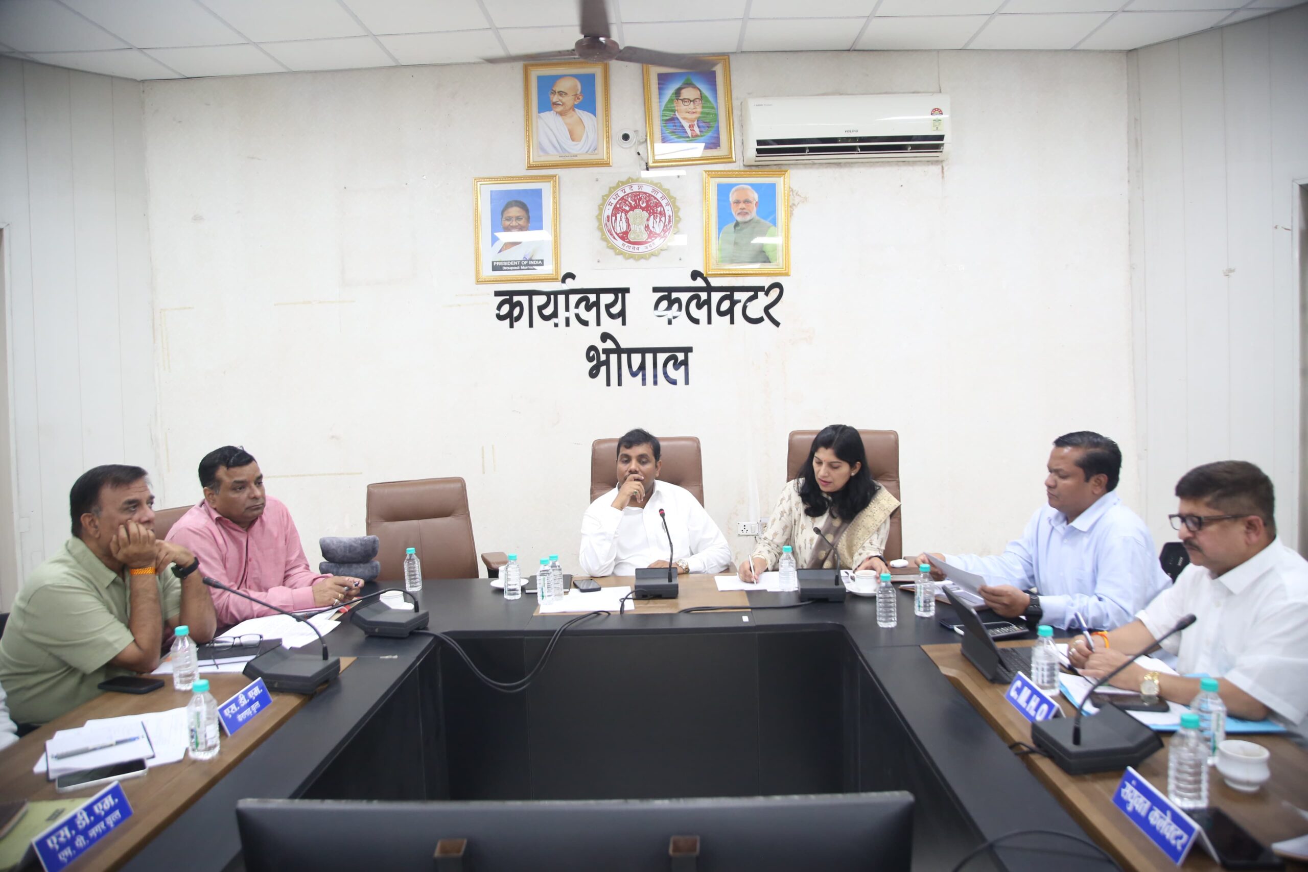 Collector Mr. Singh issues strict directives on begging, water conservation, and illegal vehicles.