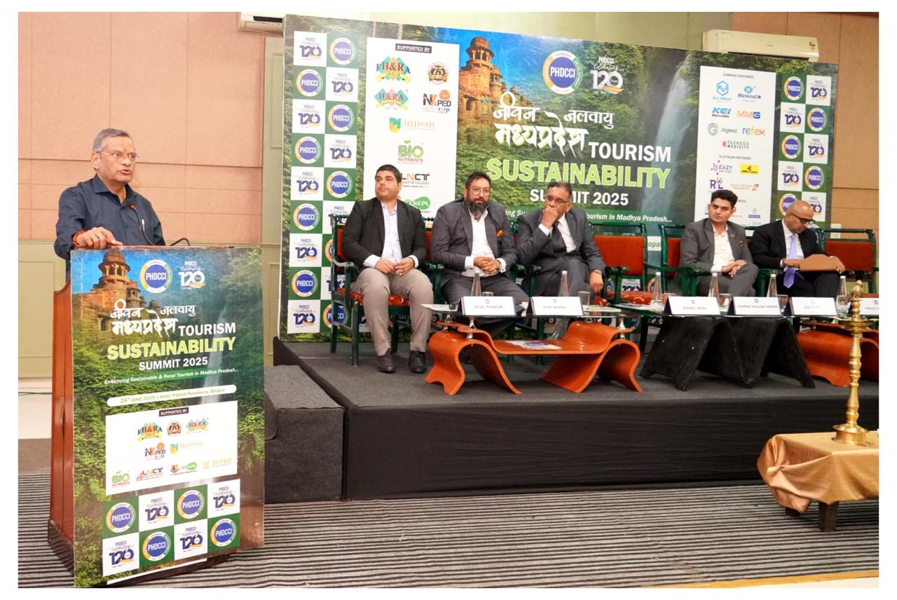 AIIMS Bhopal Director Participates in Tourism Summit
