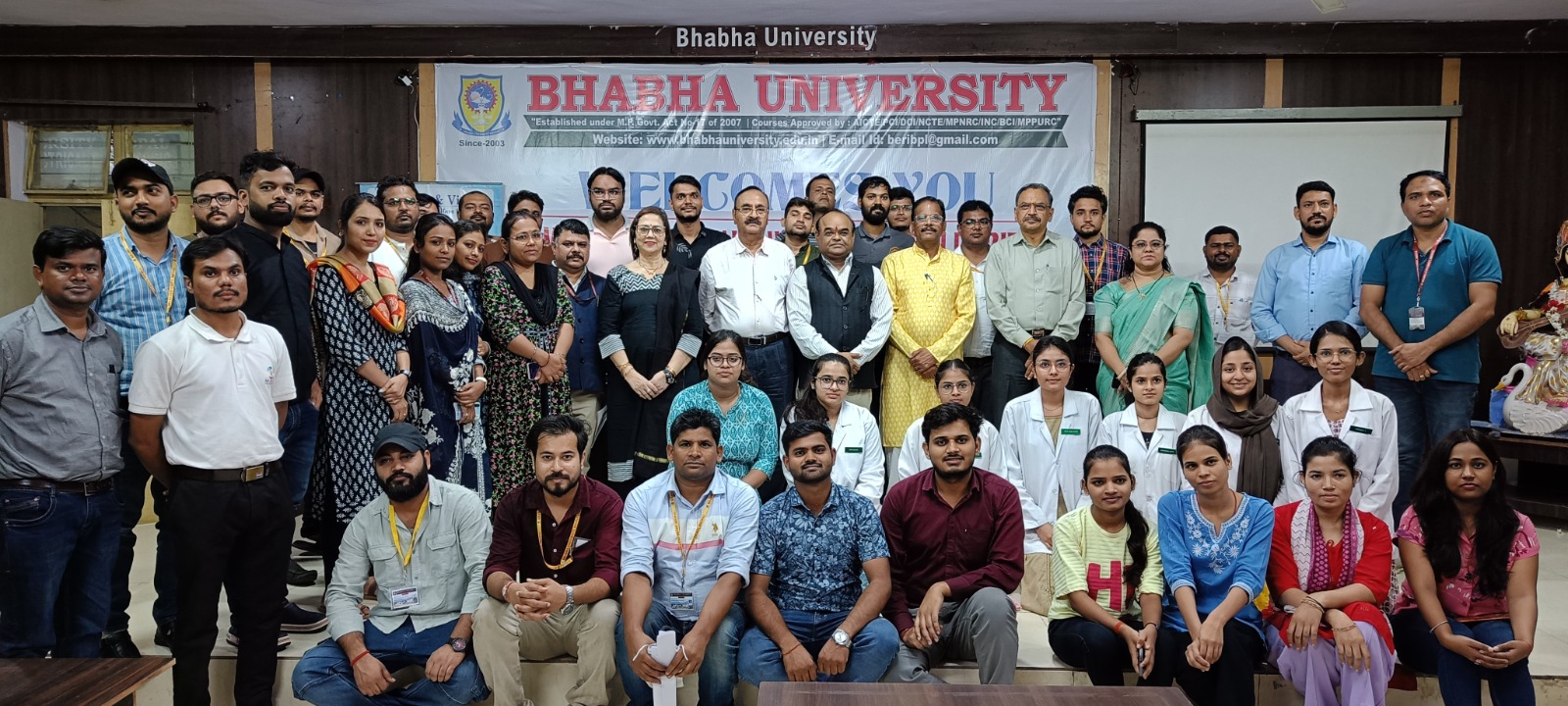 “Vyas Pooja” Ceremony Concludes at Bhabha University