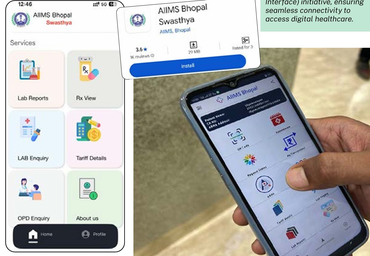 AIIMS Bhopal Leading in Digital Healthcare Services